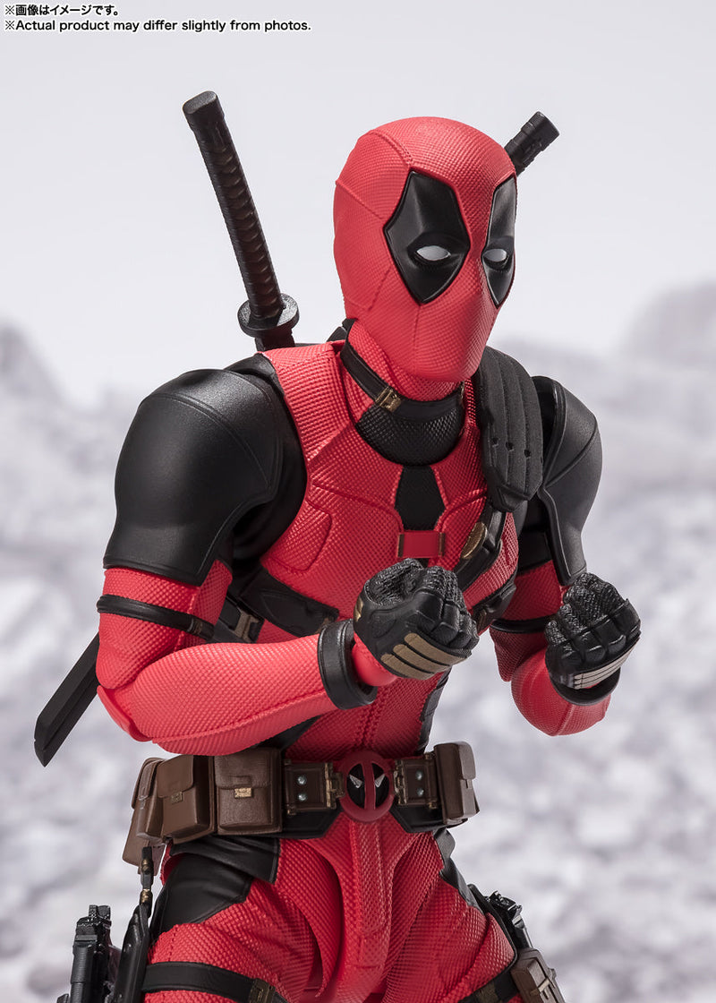 BANDAI S.H.Figuarts Deadpool e Wolverine Deadpool Action Figure UFFICIALE GIAPPONE