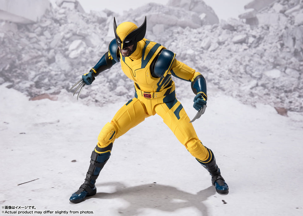 BANDAI S.H.Figuarts Deadpool & Wolverine Wolverine Action Figure JAPAN OFFICIAL