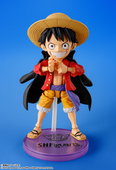 BANDAI World Collectable Figure x S.H.Figuarts ONE PIECE Monkey D. Luffy JAPAN