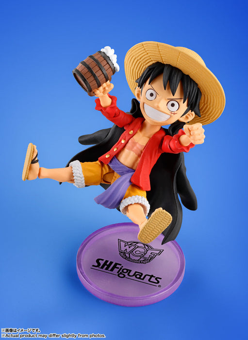 BANDAI World Collectable Figure x S.H.Figuarts ONE PIECE Monkey D. Luffy JAPAN