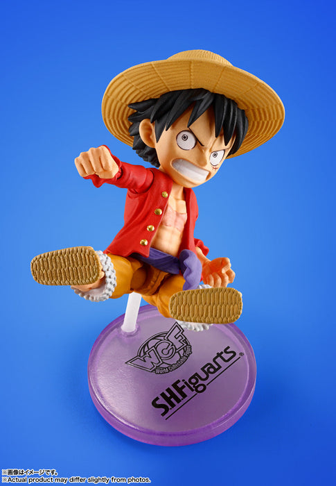 BANDAI World Collectable Figure x S.H.Figuarts ONE PIECE Monkey D. Luffy JAPAN