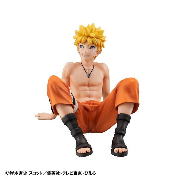 MegaHouse G.E.M. Series NARUTO Shippuden Naruto Uzumaki Palm Size Figure JAPAN