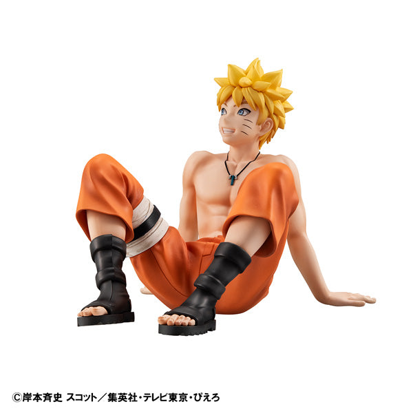 MegaHouse G.E.M. Series NARUTO Shippuden Naruto Uzumaki Palm Size Figure JAPAN