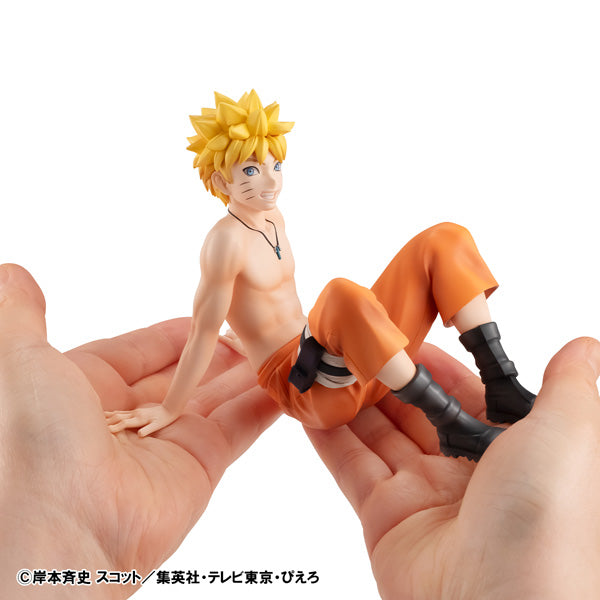 MegaHouse G.E.M. Series NARUTO Shippuden Naruto Uzumaki Palm Size Figure JAPAN