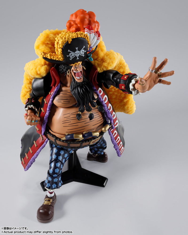 BANDAI S.H.Figuarts ONE PIECE Marshall D. Teach Four Emperors Actionfigur