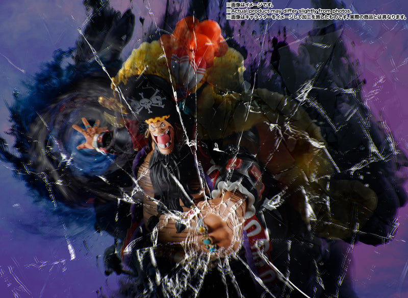 BANDAI S.H.Figuarts ONE PIECE Marshall D. Teach Four Emperors Actionfigur
