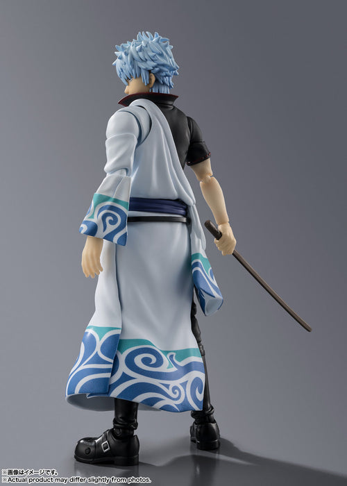 BANDAI S.H.Figuarts Gintama Gintoki Sakata Action Figure JAPAN OFFICIAL