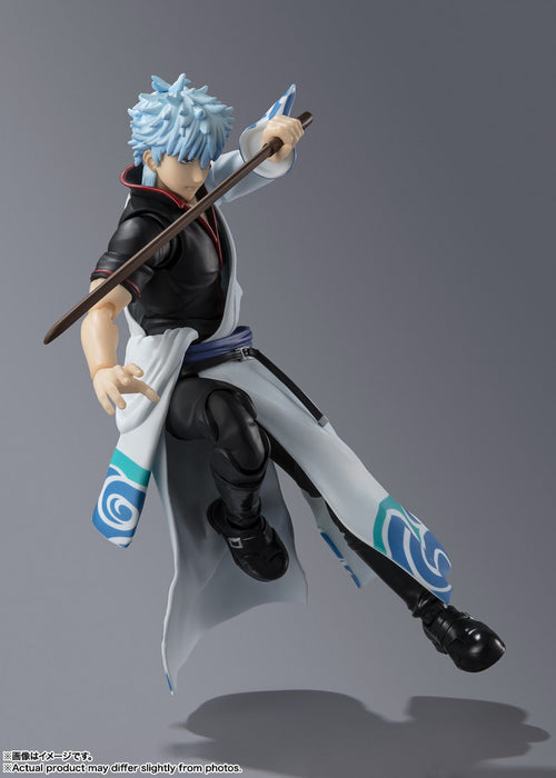 BANDAI S.H.Figuarts Gintama Gintoki Sakata Action Figure JAPAN OFFICIAL