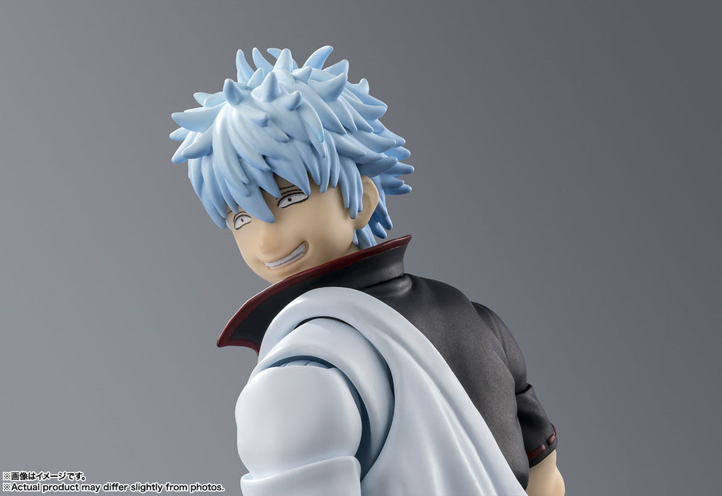 BANDAI S.H.Figuarts Gintama Gintoki Sakata Action Figure JAPAN OFFICIAL