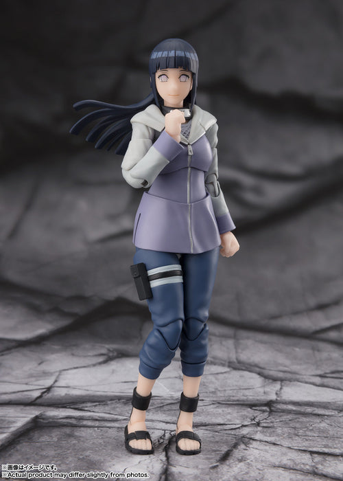 BANDAI S.H.Figuarts NARUTO Shippuden Hinata Hyuga Noble White Eyes Action Figure