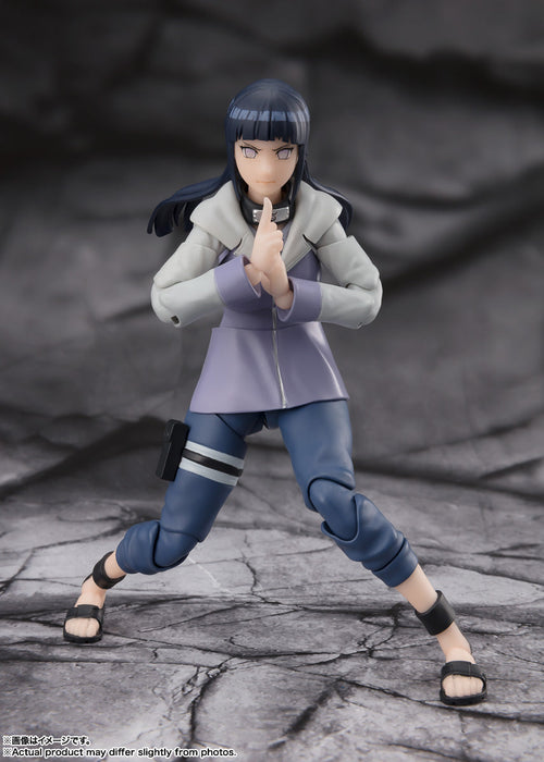 BANDAI S.H.Figuarts NARUTO Shippuden Hinata Hyuga Noble White Eyes Action Figure