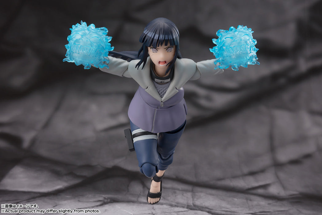 BANDAI S.H.Figuarts NARUTO Shippuden Hinata Hyuga Noble White Eyes Action Figure