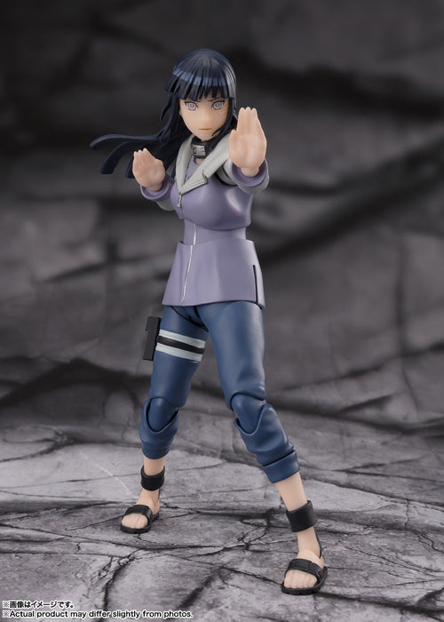 BANDAI S.H.Figuarts NARUTO Shippuden Hinata Hyuga Noble White Eyes Action Figure