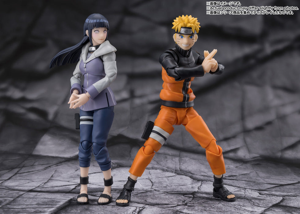 BANDAI S.H.Figuarts NARUTO Shippuden Hinata Hyuga Noble White Eyes Action Figure