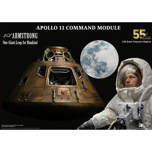 Star Ace Toys Apollo 11 Command Module Polyresin Replica 1/20 Figure JAPAN