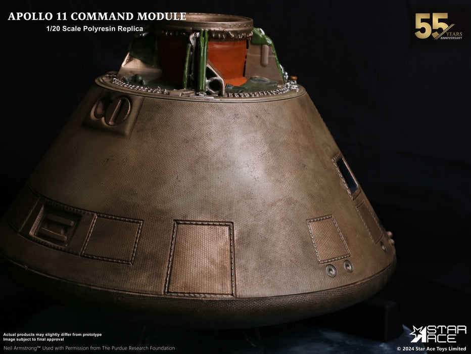 Star Ace Toys Apollo 11 Command Module Polyresin Replica 1/20 Figure JAPAN