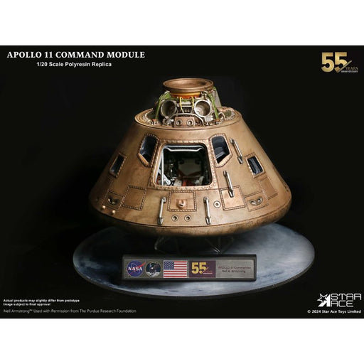 Star Ace Toys Apollo 11 Command Module Polyresin Replica Deluxe Ver. 1/20 Figure