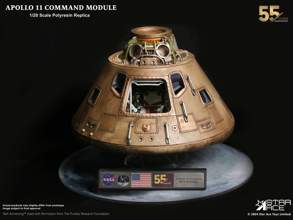 Star Ace Toys Apollo 11 Command Module Polyresin Replica Deluxe Ver. 1/20 Figure