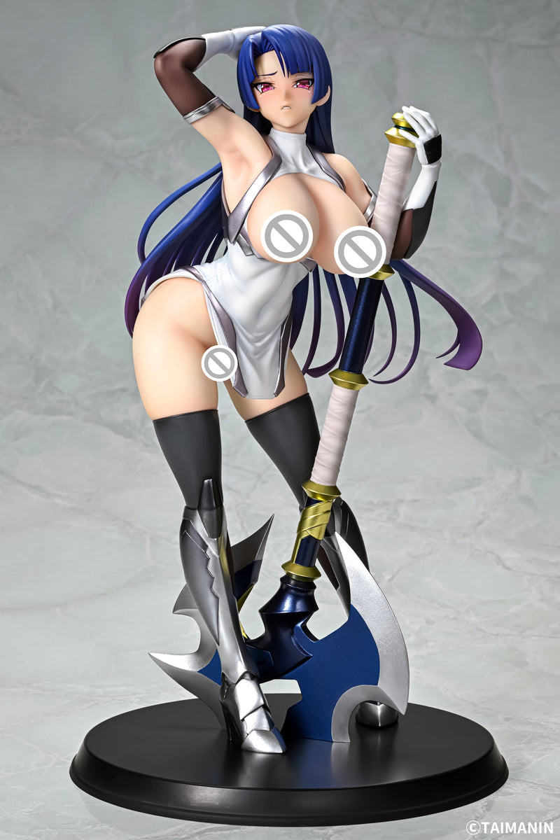 Q-Six Taimanin RPGX Awaki Wakamurasaki Yatsu Murasaki 1/6 Figura OFICIAL DE JAPÓN