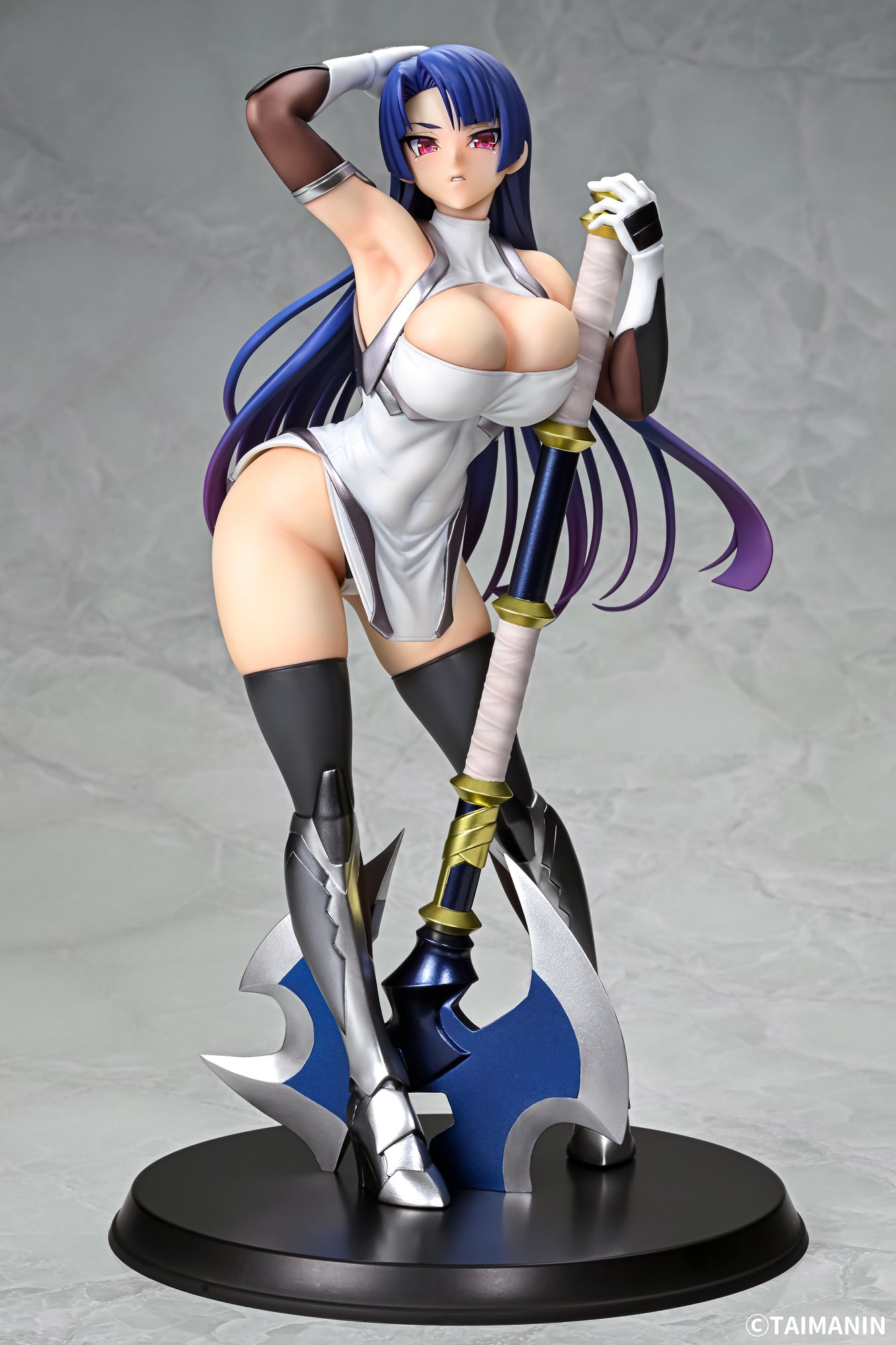 Q-Six Taimanin RPGX Awaki Wakamurasaki Yatsu Murasaki 1/6 Figura