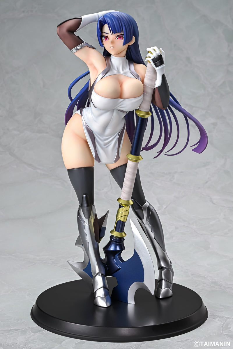 Q-Six Taimanin RPGX Awaki Wakamurasaki Yatsu Murasaki 1/6 Figura OFICIAL DE JAPÓN