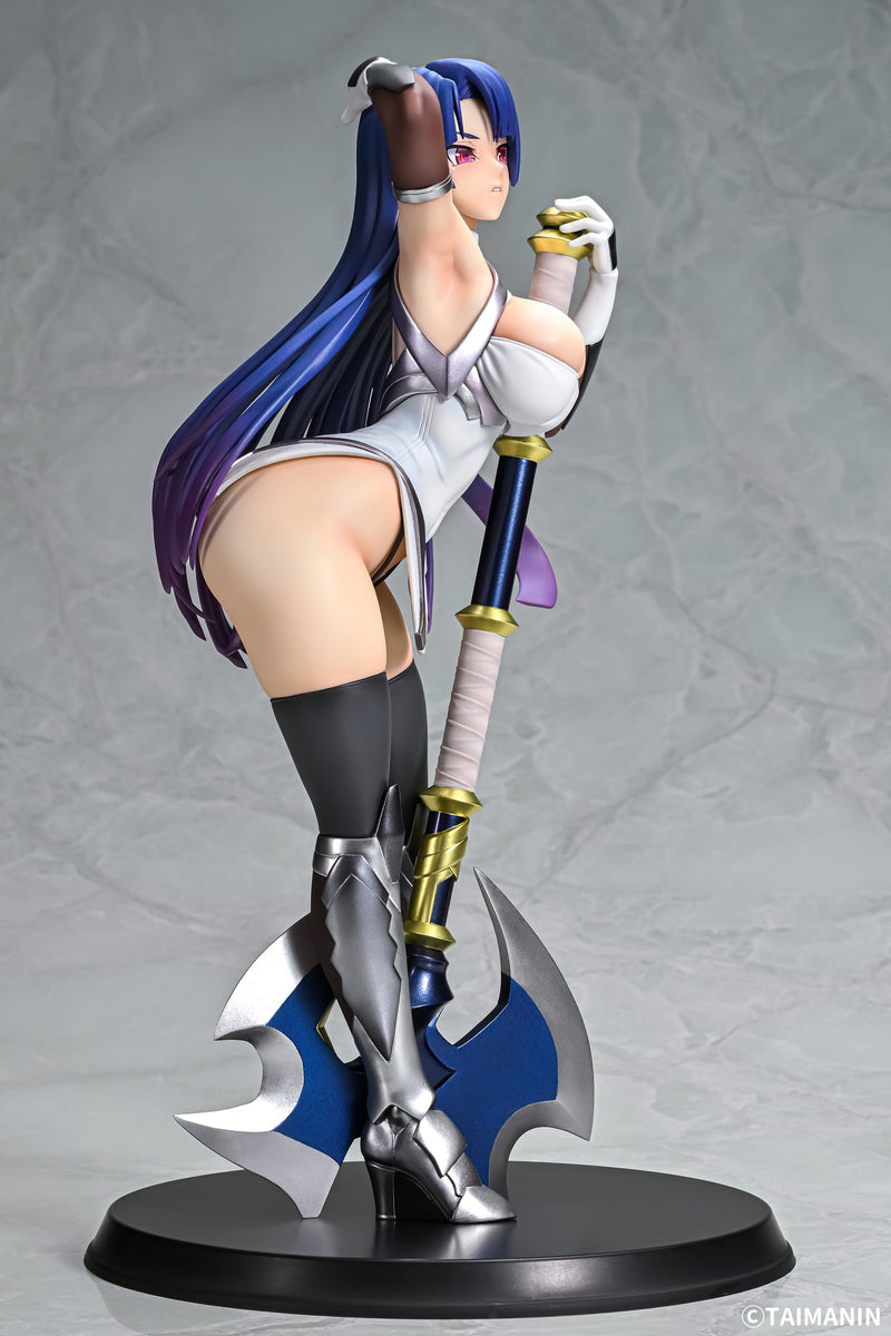 Q-Six Taimanin RPGX Awaki Wakamurasaki Yatsu Murasaki 1/6 Figura OFICIAL DE JAPÓN