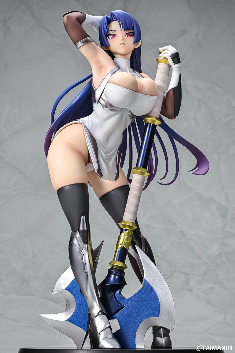 Q-Six Taimanin RPGX Awaki Wakamurasaki Yatsu Murasaki 1/6 Figura OFICIAL DE JAPÓN