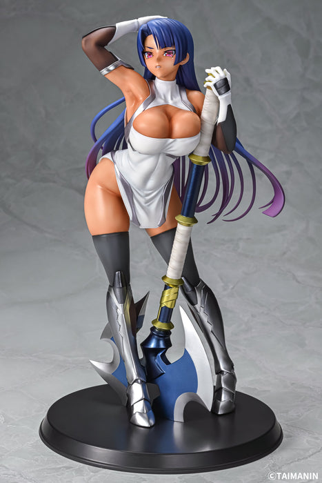 Q-Six Taimanin RPGX Awaki Wakamurasaki Yatsu Murasaki Sun Tan ver. 1/6 Figure