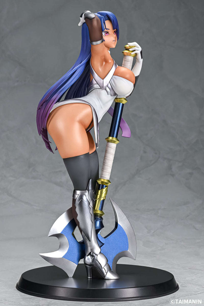 Q-Six Taimanin RPGX Awaki Wakamurasaki Yatsu Murasaki Sun Tan ver. 1/6 figura