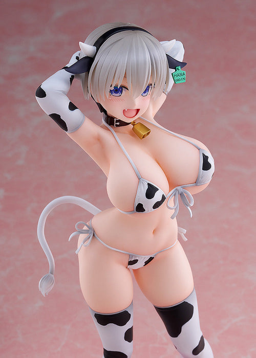 WAVE Uzaki-chan wa Asobitai! 2nd Season Hana Uzaki Cow Bikini 1/7 Figure JAPAN