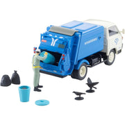 Tomica Limited Vintage NEO LV-N343a Fusou Canter Garbage Truck White Blue 1/64
