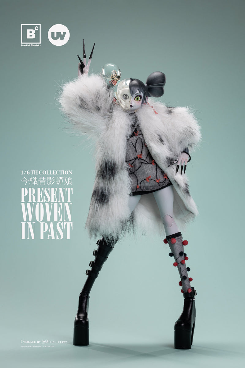 Hermosa química x 127 TEJIDO EN EL PASADO Biwa Hagoromo Musume 1/6 Figura de acción