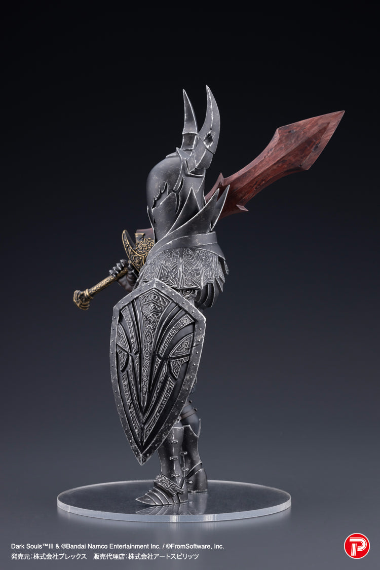 PLEX Q Collection Dark Souls Black Knight Figure JAPAN OFFICIAL