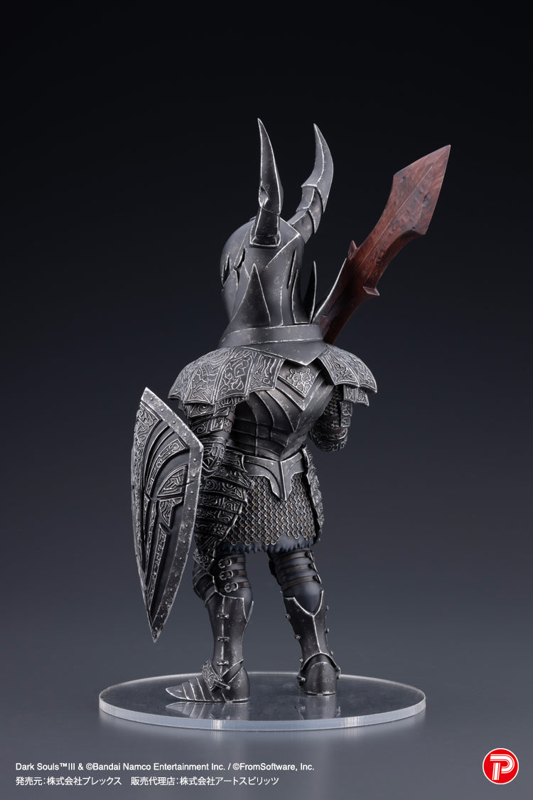 PLEX Q Collection Dark Souls Black Knight Figure JAPAN OFFICIAL
