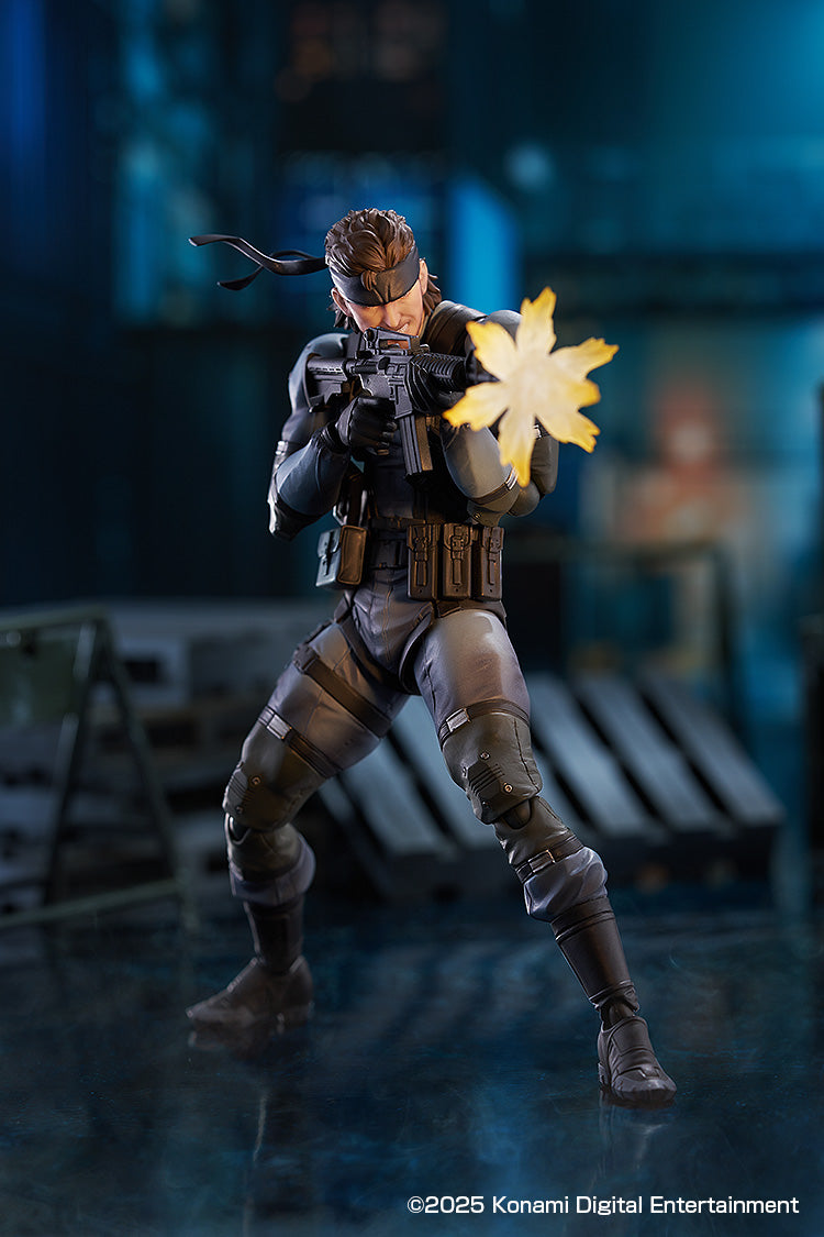 Metal Gear Solid 2 Sons of Liberty Solid Snake MGS2 ver. Figura da edição atualizada