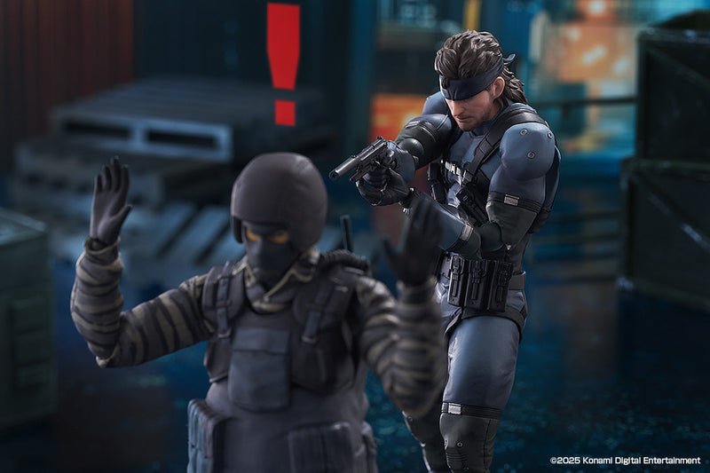 Metal Gear Solid 2 Sons of Liberty Solid Snake MGS2 ver. Figura da edição atualizada