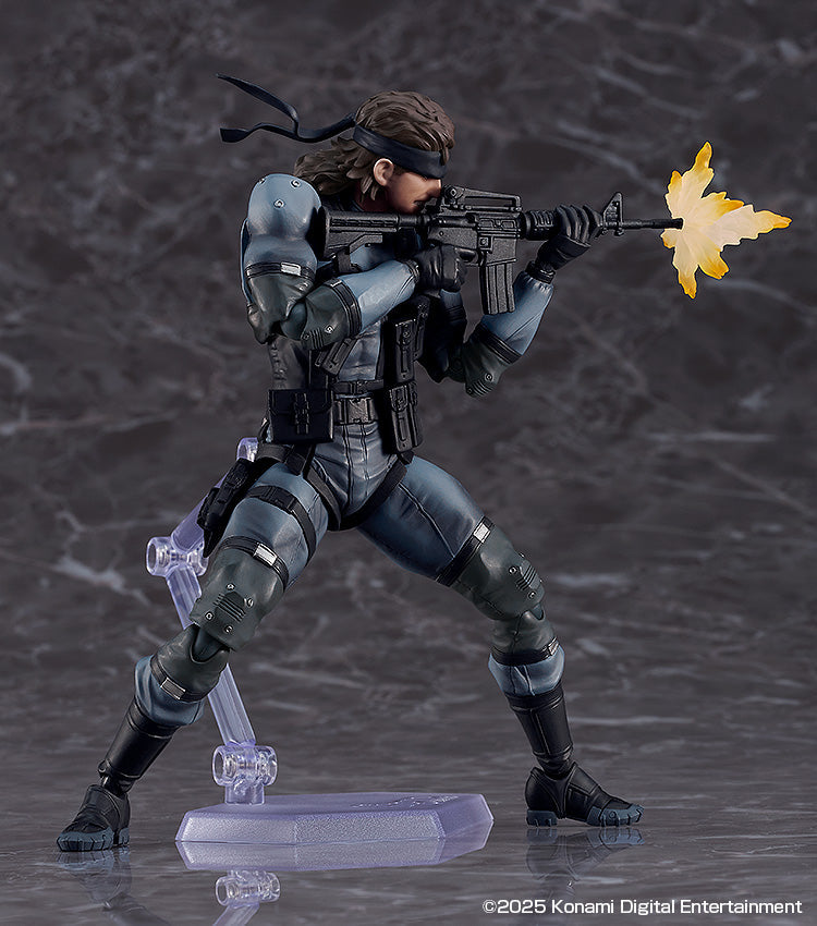 Metal Gear Solid 2 Sons of Liberty Solid Snake MGS2 ver. Figura da edição atualizada