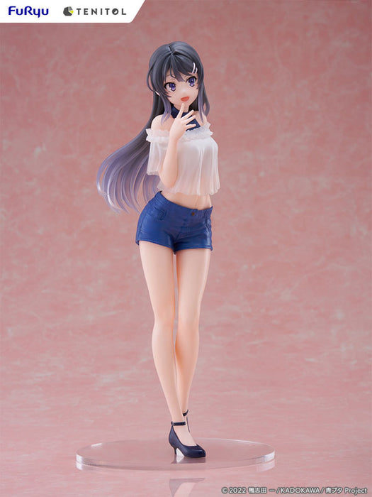 TENITOL TALL Rascal Does Not Dream of Bunny Girl Senpai Mai Sakurajima Figure