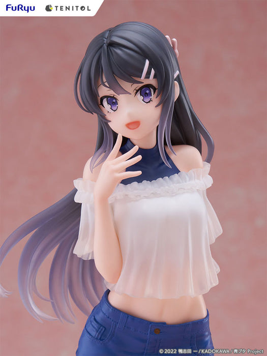 TENITOL TALL Rascal Does Not Dream of Bunny Girl Senpai Mai Sakurajima Figure