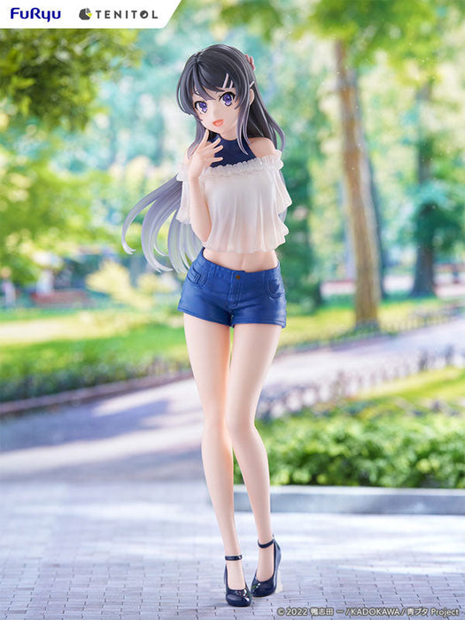 TENITOL TALL Rascal Does Not Dream of Bunny Girl Senpai Mai Sakurajima Figure