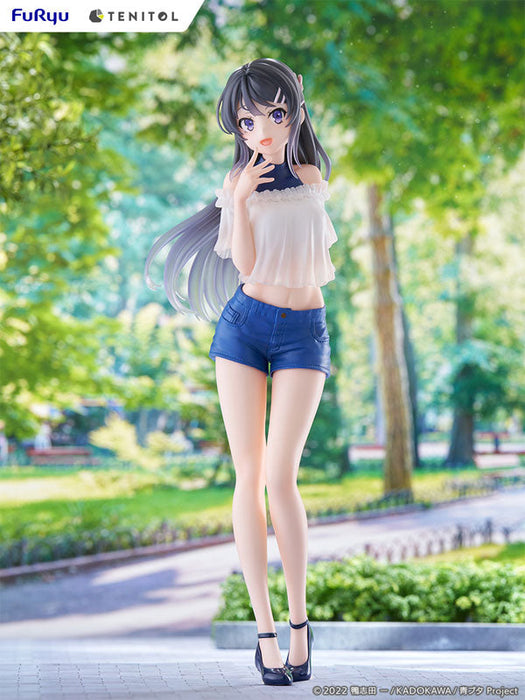 TENITOL TALL Rascal Does Not Dream of Bunny Girl Senpai Mai Sakurajima Figure