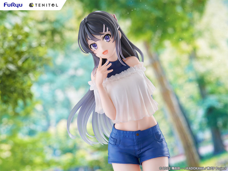 TENITOL TALL Rascal Does Not Dream of Bunny Girl Senpai Mai Sakurajima Figure