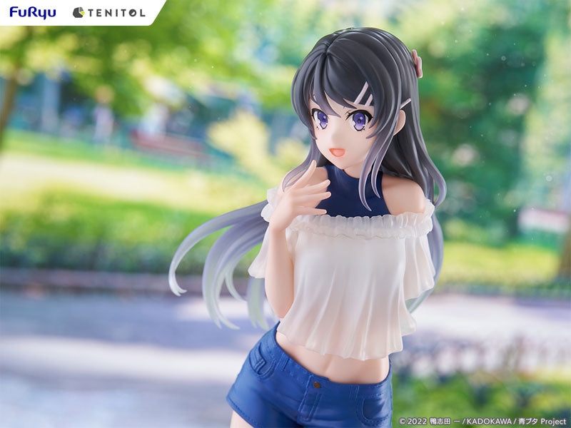 TENITOL TALL Rascal Does Not Dream of Bunny Girl Senpai Mai Sakurajima Figure