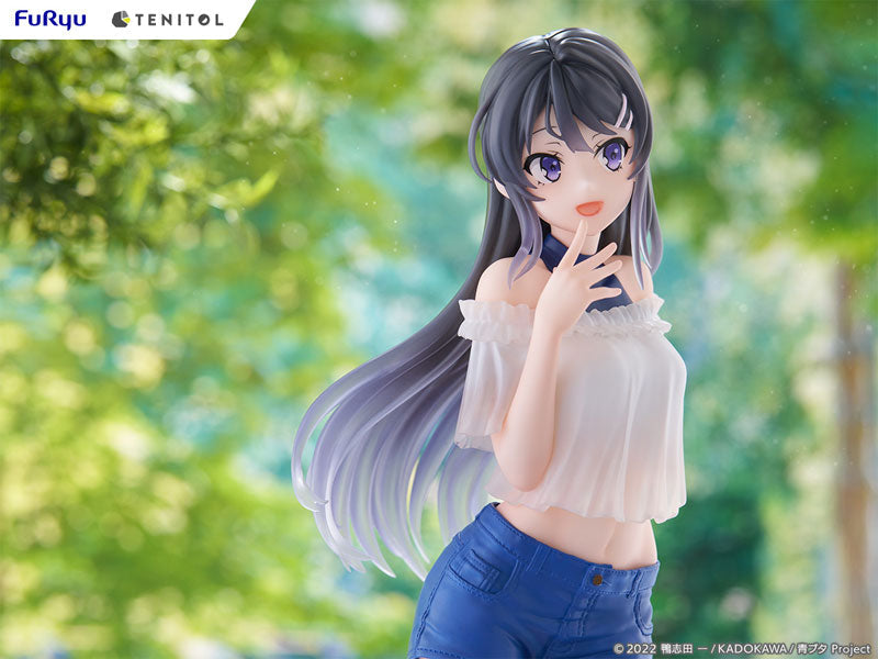 TENITOL TALL Rascal Does Not Dream of Bunny Girl Senpai Mai Sakurajima Figure