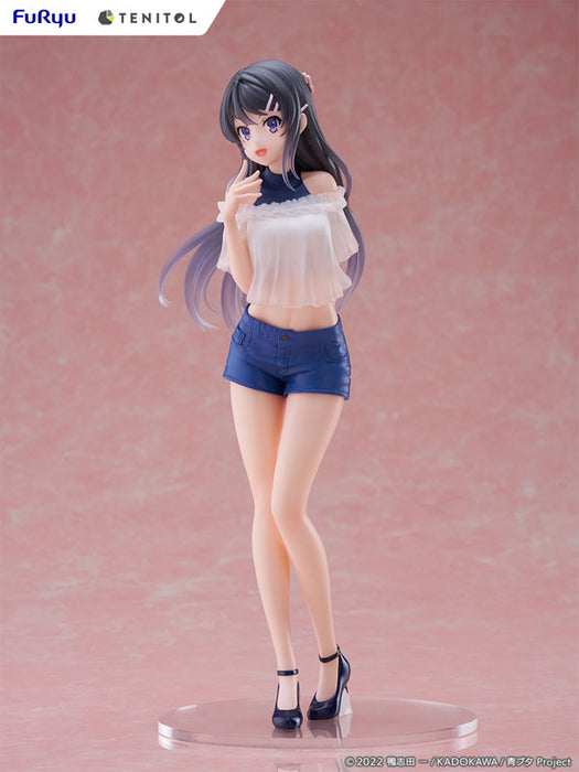 TENITOL TALL Rascal Does Not Dream of Bunny Girl Senpai Mai Sakurajima Figure