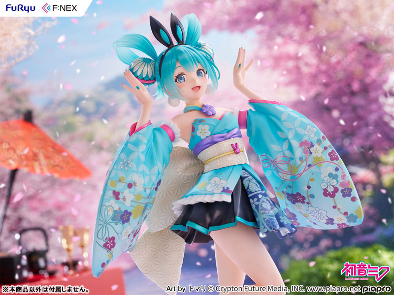 FuRyu Hatsune Miku Wa Bunny 1/7 Figure JAPAN OFFICIAL