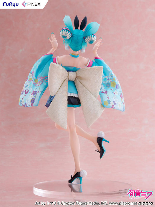 FuRyu Hatsune Miku Wa Bunny 1/7 Figure JAPAN OFFICIAL