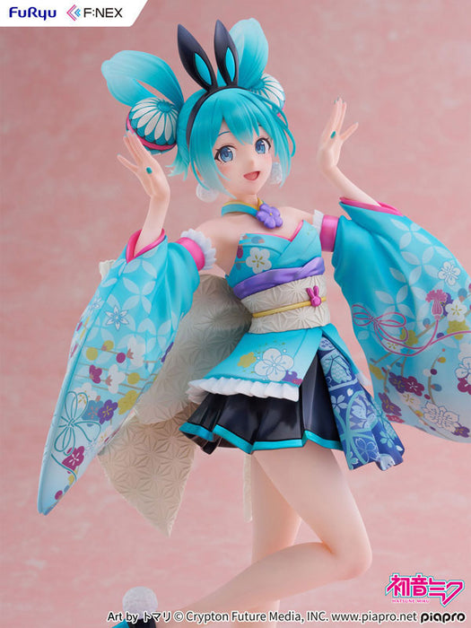 FuRyu Hatsune Miku Wa Bunny 1/7 Figure JAPAN OFFICIAL