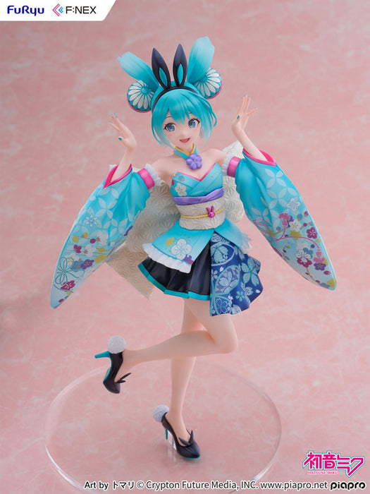 FuRyu Hatsune Miku Wa Bunny 1/7 Figure JAPAN OFFICIAL