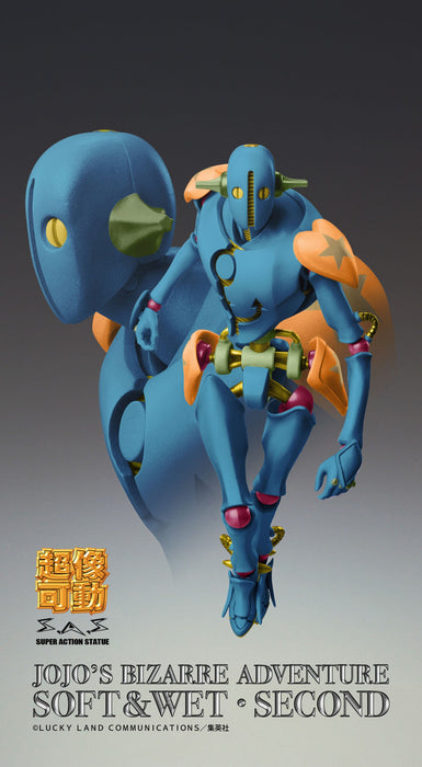 Super Action Statue JoJo's Bizarre Adventure 8 Soft & Wet Second Action Figure